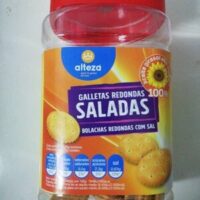Galletas redondas saladas