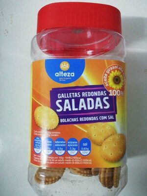 Galletas redondas saladas Galletas redondas saladas