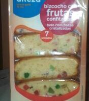 Bizcocho with Fruits confitadas