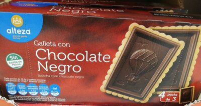 Galleta with Black Chocolate Galleta with Black Chocolate