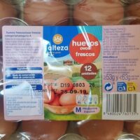 Huevos frescos