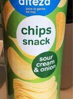 Chips Snack sour Cream & Onion
