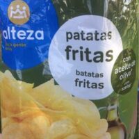 Potato Chips with Olives Oil
