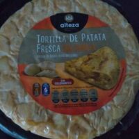 Tortilla from Potato Fresh without Onion