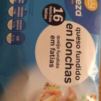 Cheese fundido in lonchas
