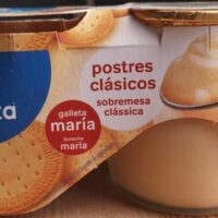 Desserts clásicos galleta maría