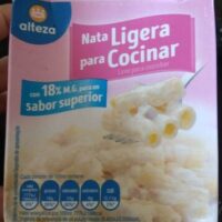Nata ligera para cocinar