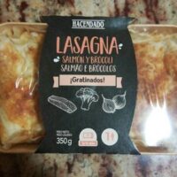 Lasagna Salmon  and Broccoli