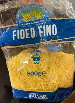 Fideo Fino Fideo Fino