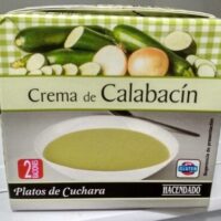 Soup from Zucchini hacendado