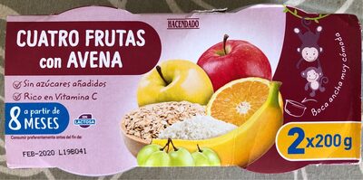 Cuatro Fruits with Oat Cuatro Fruits with Oat