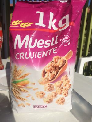 Muesli crujiente Muesli crujiente