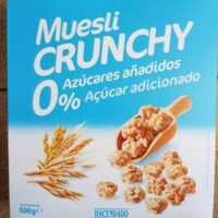 Crunchy Muesli 0% Sugar añadidos