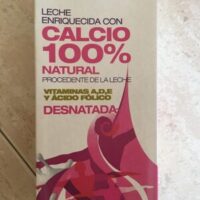 Milk enriquecida with Calcio