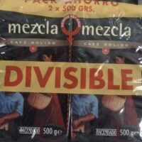Café molido mezcla