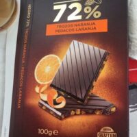 Black Chocolate 72% Chunks from Orange