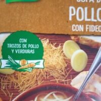 Soup pollo with Fideos