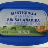 Mantequilla without Salt añadida