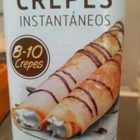 Preparado para hacer crepes Instant áneos Preparado para hacer crepes Instant áneos