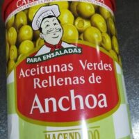 Olives Green stuffed with Anchovy