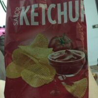 Potato Chips Flavor Ketchup