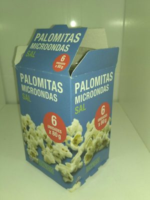 Palomitas microondas sal Palomitas microondas sal