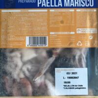Preparado paella marisco
