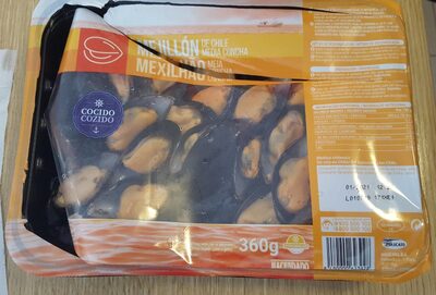Mussels from Chile media concha Mussels from Chile media concha