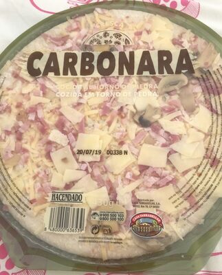 Carbonara Pizza Carbonara Pizza
