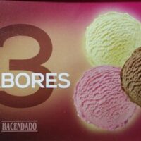 Helado 3 Flavour