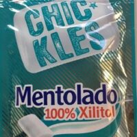 Chicles Mentolado-100% Xilitol