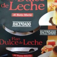Flan dulce from Leche