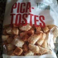 Picatostes tostado