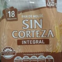 Pan from Molde without Corteza Pan from Molde without Corteza