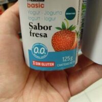 yogur Strawberry Flavour