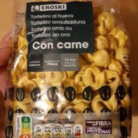 Tortellini huevo with Carne