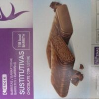 Barritas sustitutivas Chocolate with Leche