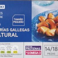 Mussels from Las rías gallegas Natural