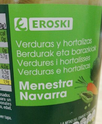 Menestra Navarra Menestra Navarra