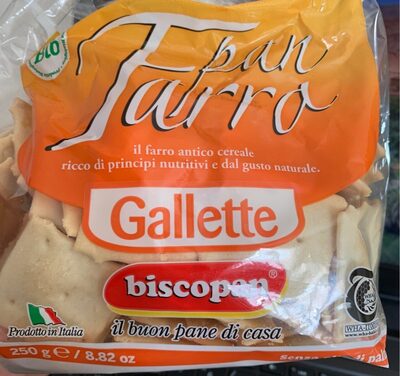 Pan Farro Gallete Pan Farro Gallete