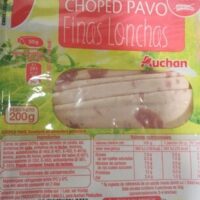 Chopped pavo Finas Lonchas