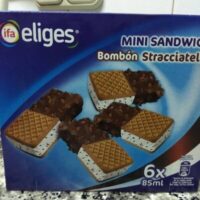 Mini Sándwich Bombón Chocolate Chips