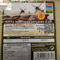 Cheese manchego artesano