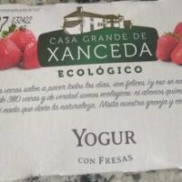 Yogurt with Strawberrys