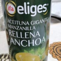 Olives gigante Chamomile rellena Anchovy