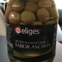 Olives Chamomile Flavor Anchovy