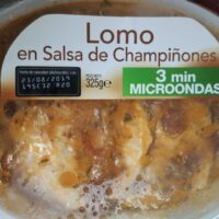 Lomo in Salsa from Mushrooms