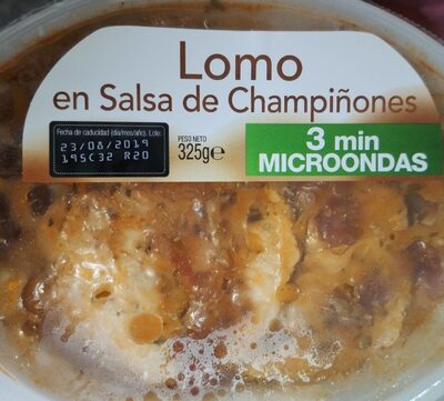 Lomo in Salsa from Mushrooms Lomo in Salsa from Mushrooms