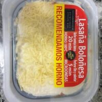 Lasaña boloñesa