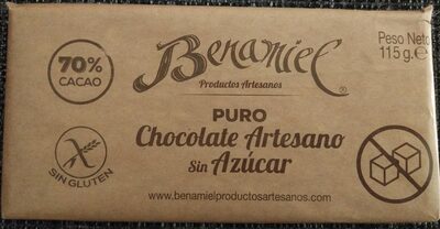 Chocolate Artesano 70% Chocolate Artesano 70%
